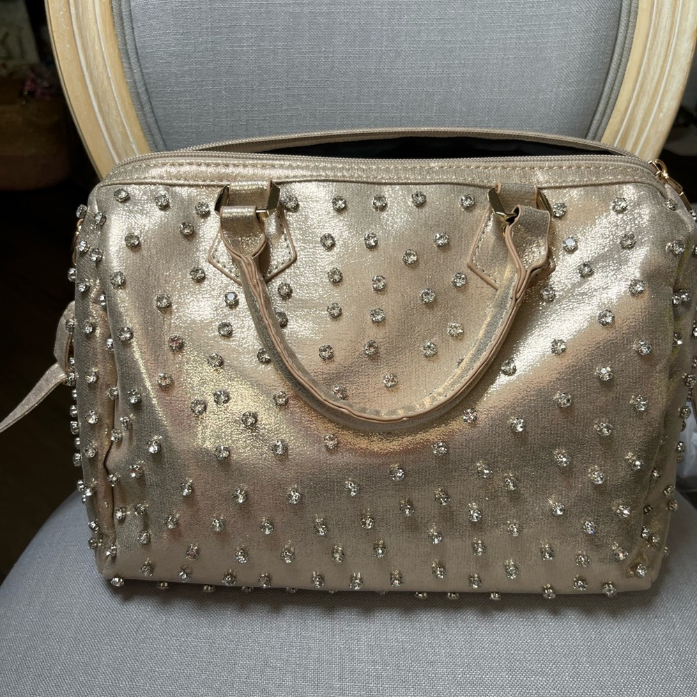 New!!! Gold Studded Women's Bag